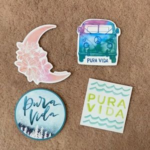 pura vida sticker set